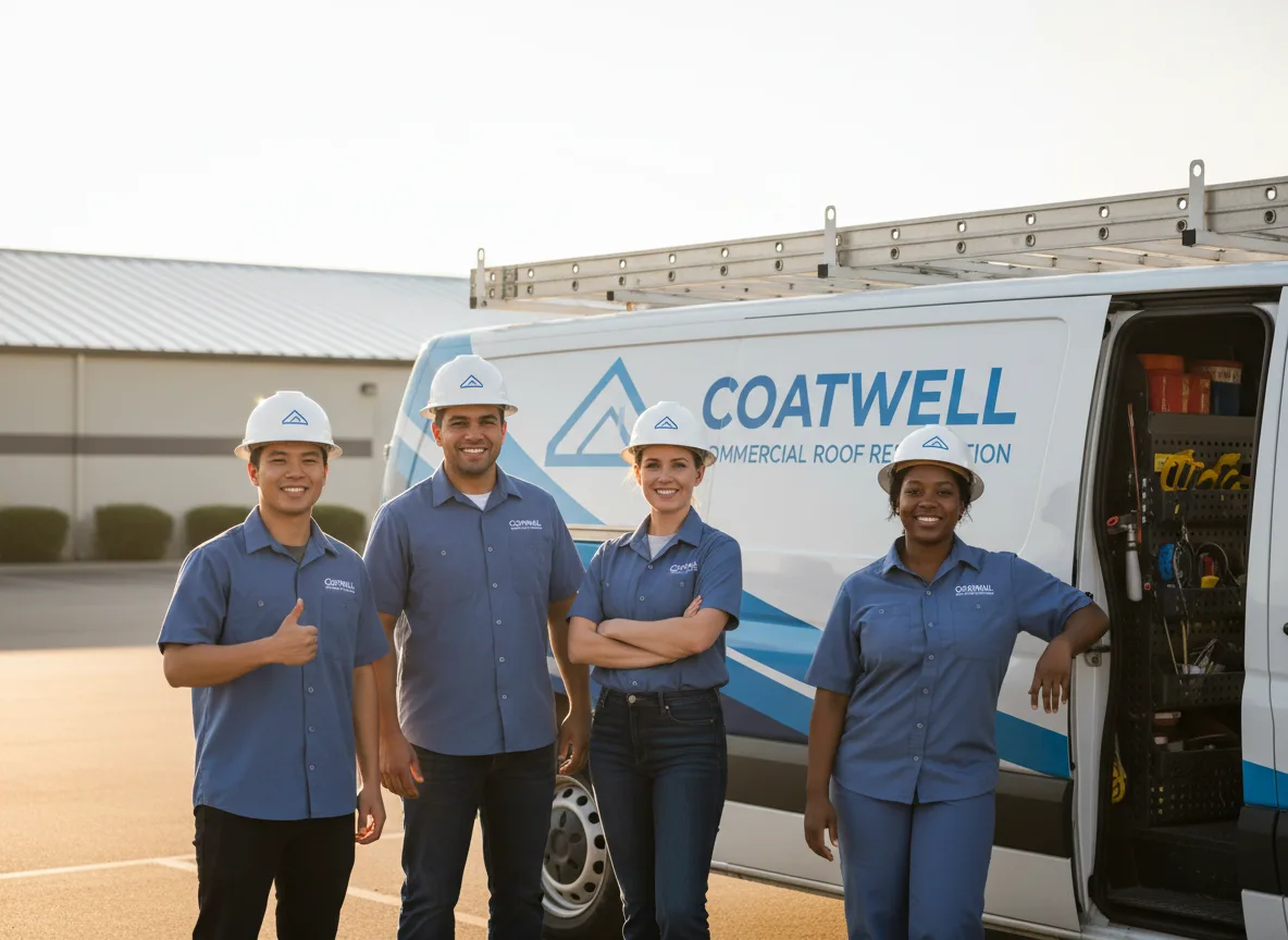 Commercial roof coating company in Henderson, NY